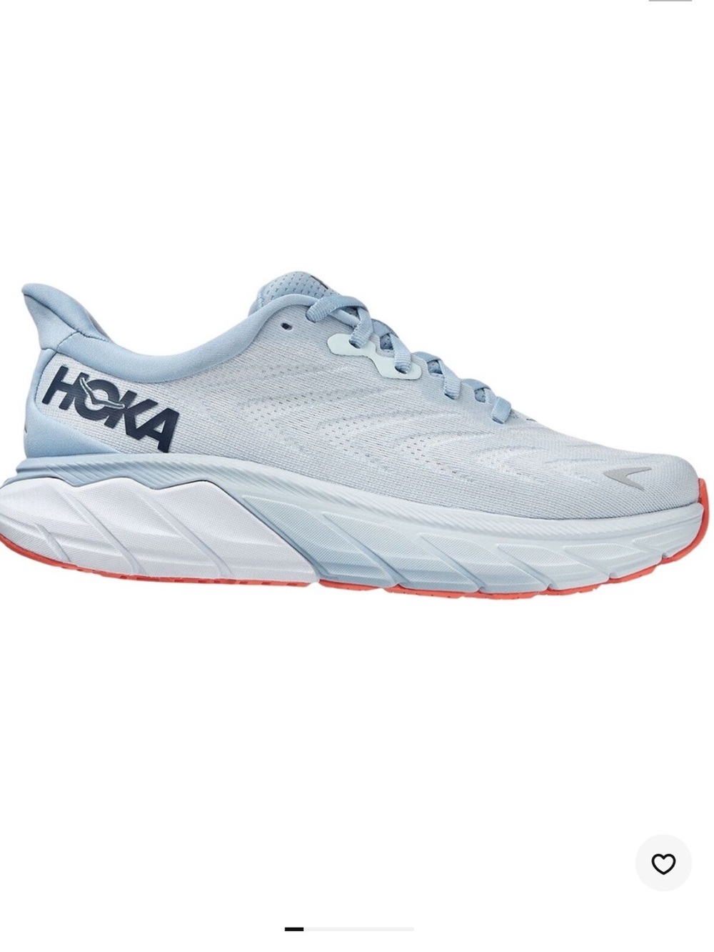 HOKA ARAHI 6 ONE ONE Women's Light Blue Gray Running Sneakers Size 8